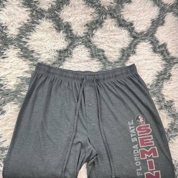 Concepts Sport Men’s Gray Florida State Seminoles Pajama Pants XL - Picture 3 of 8